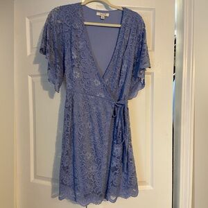 Francesca’s Powder Blue Lace dress